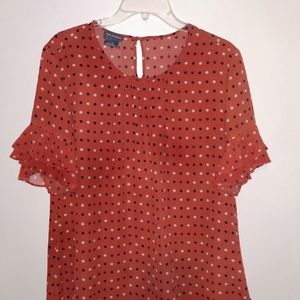 Van Heusen short sleeve blouse/shirt